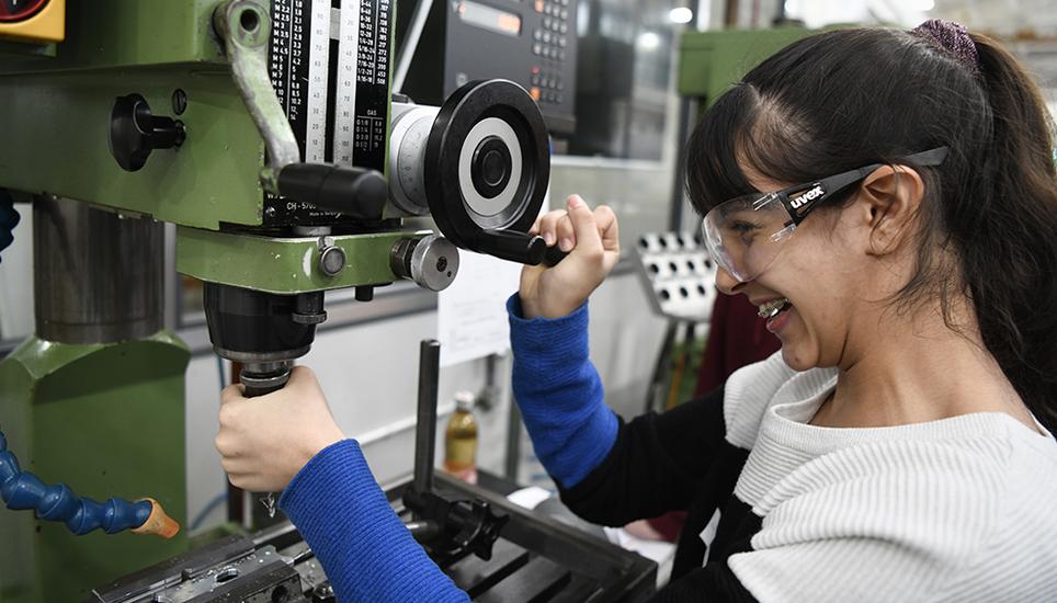 Weitere Impressionen vom «Meitli-Technik-Tag».