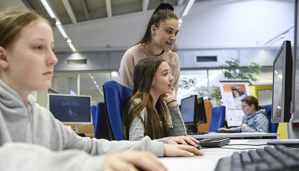 Weitere Impressionen vom «Meitli-Technik-Tag».