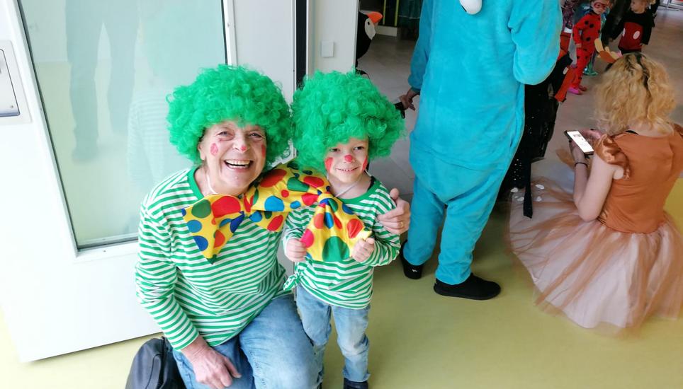 Auch die Kleinsten feiern heute in den Grenzgemeinden Fasnacht. Bild: zvg