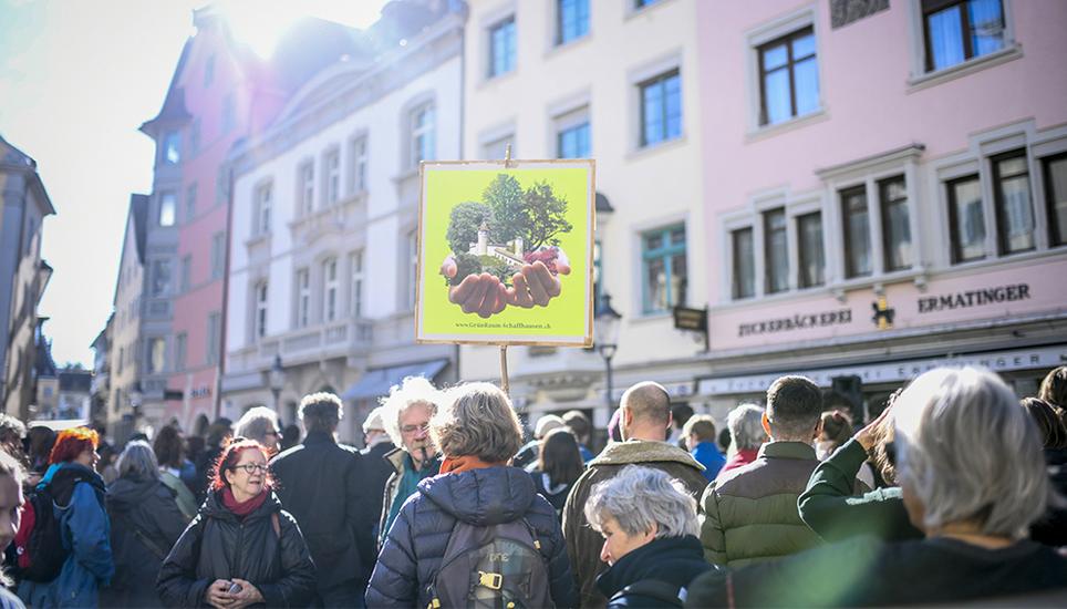 Weitere Impressionen vom Klimastreik.
