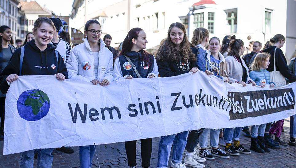 Weitere Impressionen vom Klimastreik.