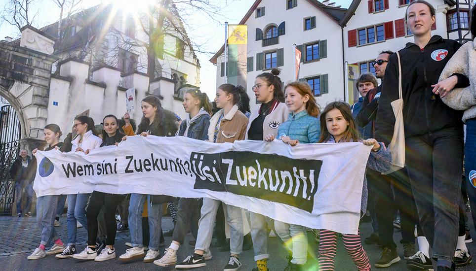 Weitere Impressionen vom Klimastreik.