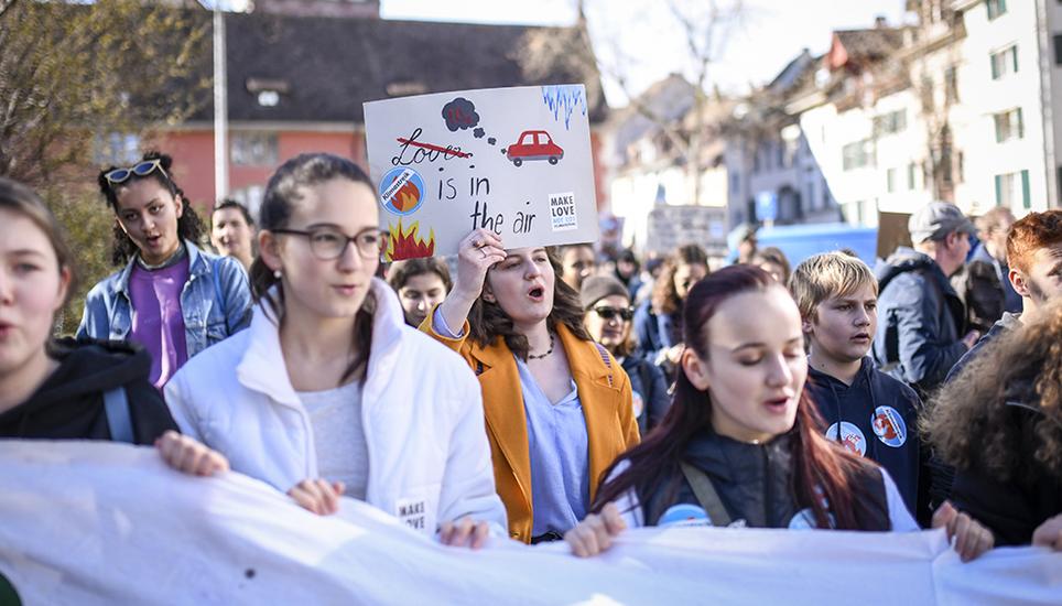Weitere Impressionen vom Klimastreik.