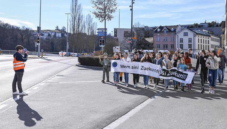 Weitere Impressionen vom Klimastreik.