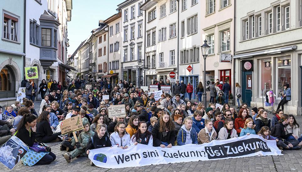 Weitere Impressionen vom Klimastreik.