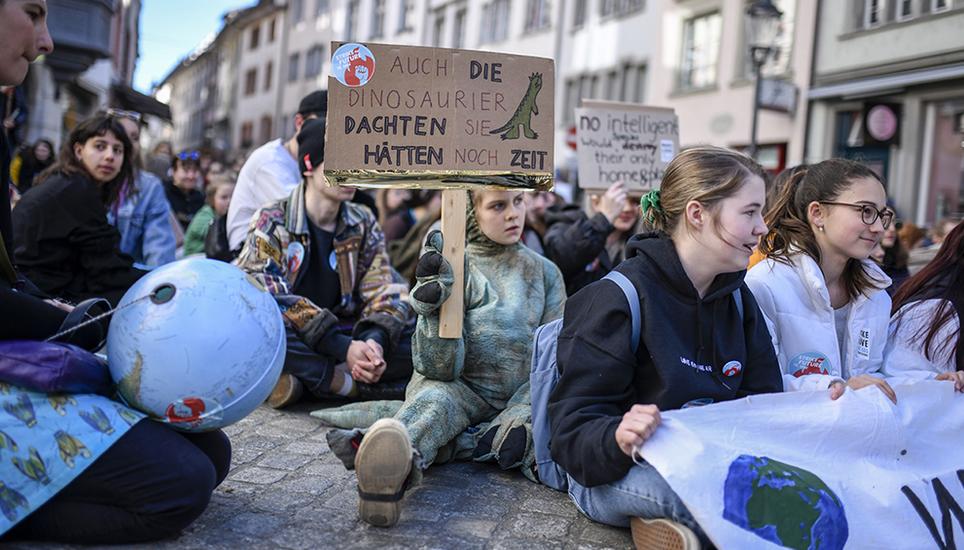 Weitere Impressionen vom Klimastreik.