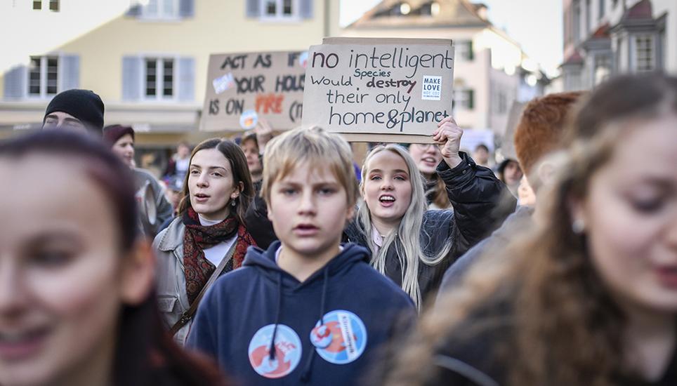 Weitere Impressionen vom Klimastreik.