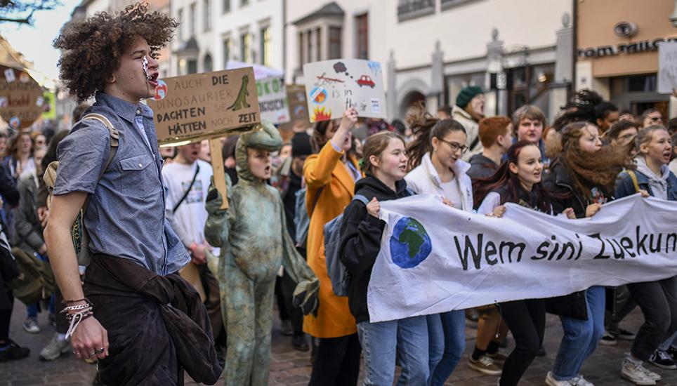 Weitere Impressionen vom Klimastreik.