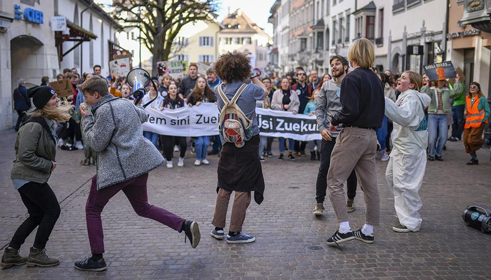 Weitere Impressionen vom Klimastreik.