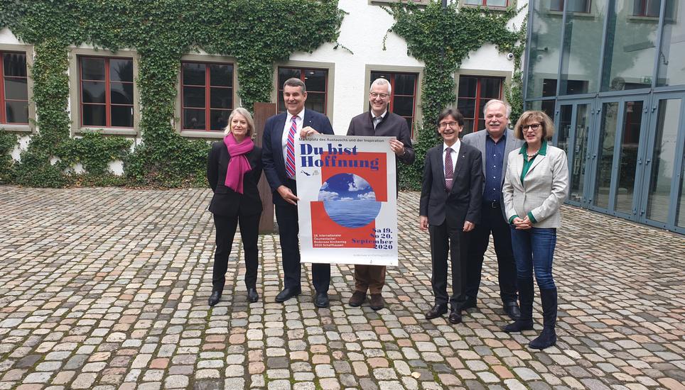 Unter dem Motto «Du bist Hoffnung» kommen im September mehrere tausend Besucher in Schaffhausen zusammen. Bild: RM
