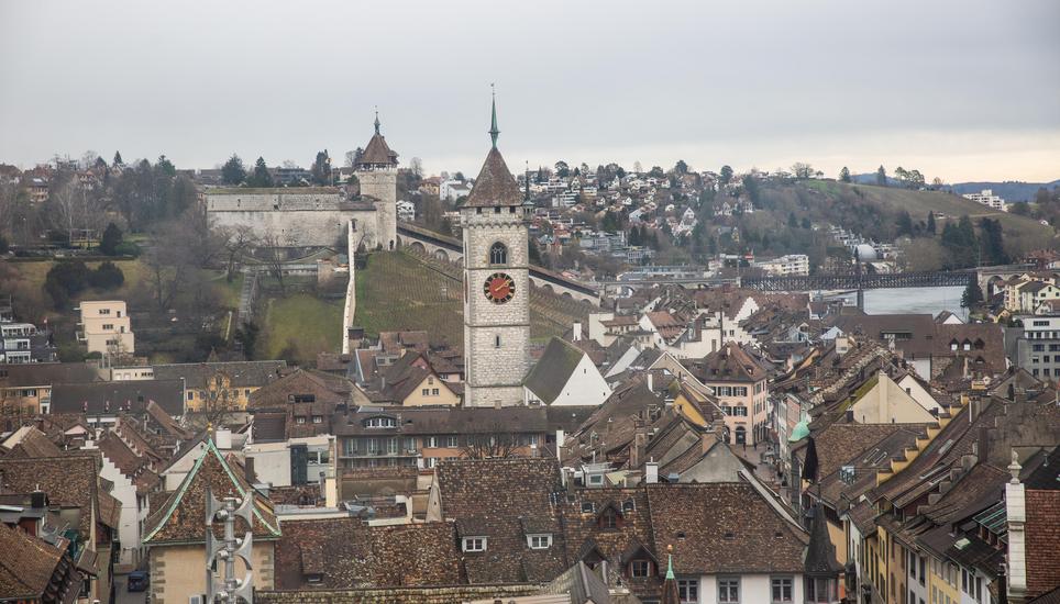Als einer der letzten Kantone der Schweiz hat am Mittwochmorgen auch der Kanton Schaffhausen einen Corona-Fall gemeldet. Bild: Roberte Fele