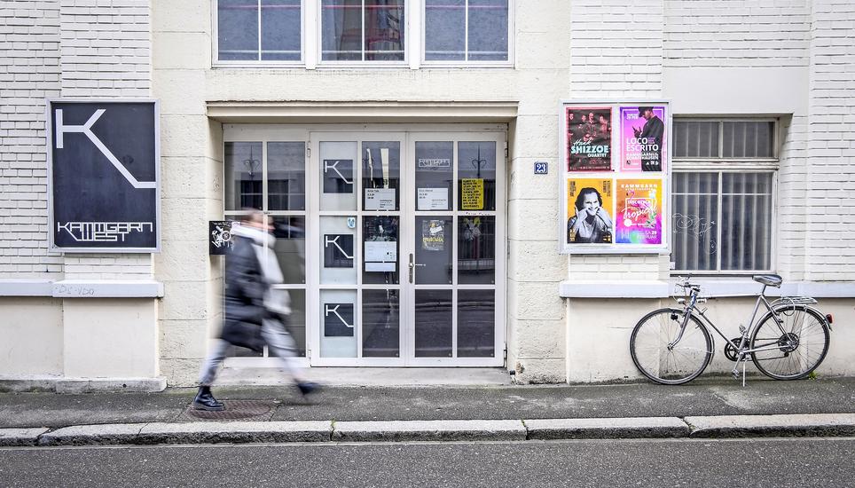 Der Kammgarn-Westflügel steht heute weitgehend leer, nur die untersten Stockwerke werden genutzt. Bild: Melanie Duchene
