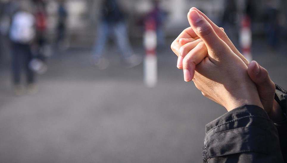 30 Sekunden lang, mindestens. Bild: Melanie Duchene