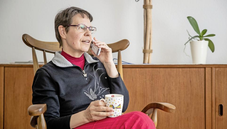 «Wir gehen auf verschiedenen Kanälen auf die Leute zu», sagt Marianne Siffert, Pfarrerin von Lohn. Bild: Roberta Fele
