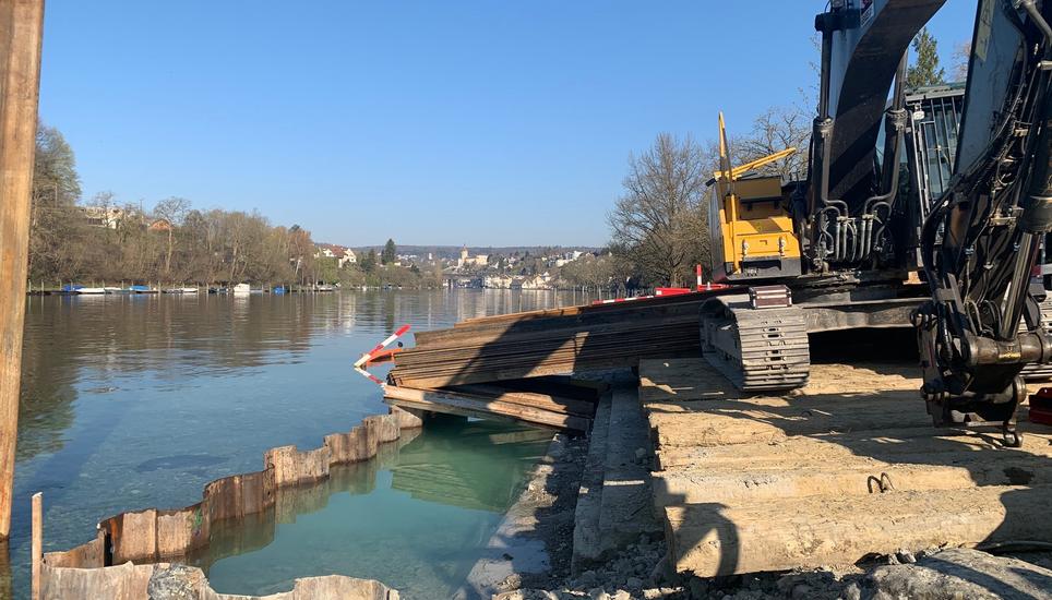 Die Stadt Schaffhausen hat in den letzten Jahren diverse Aufwertungen am Lindli vorgenommen. Bild: Radio Munot