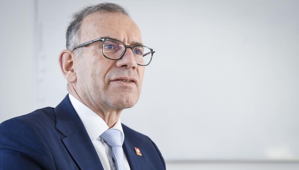 Der Schaffhauser Ständerat Hannes Germann (SVP) ist Mitglied der Kommission für Wirtschaft und Abgaben sowie Präsident der Kommission für Wissenschaft, Bildung und Kultur. Bild: Melanie Duchene