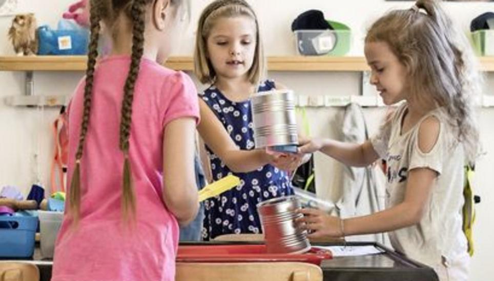 Kindergärten gehen am 11. Mai wieder auf. Bild: Key