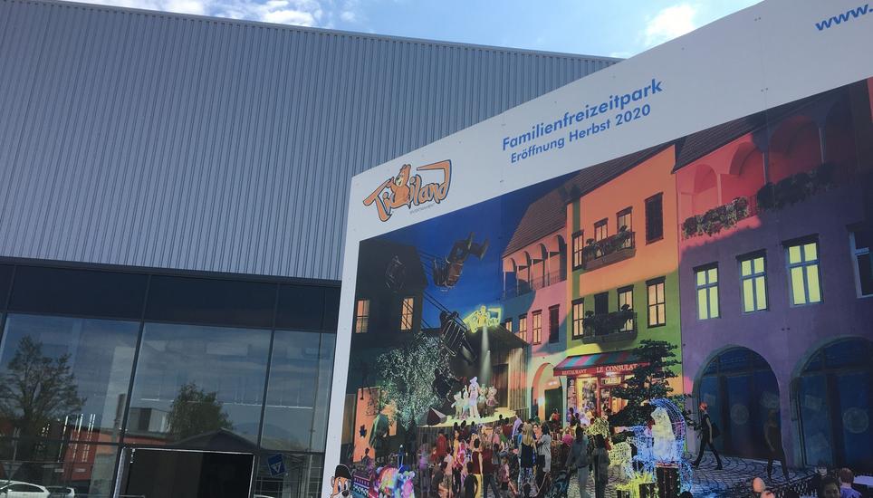 Rund 15 Millionen Franken – so viel kostet der Freizeitpark Ticiland, der hier entstehen soll. Bild: Fabian Babic