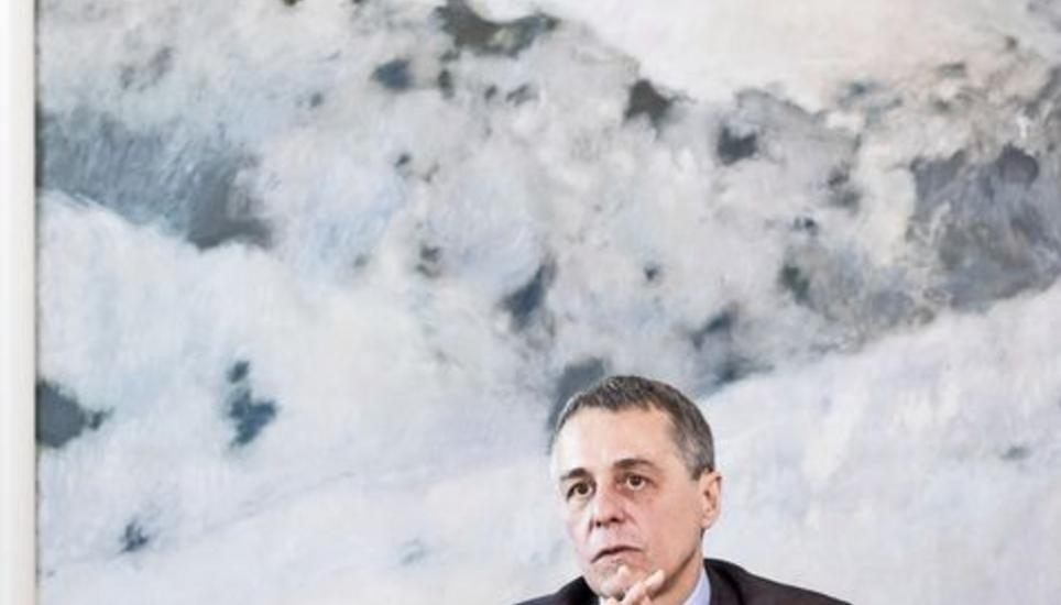 «Das Rahmenabkommen steht momentan nicht zuoberst auf der politischen Agenda», sagt Aussenminister Cassis.