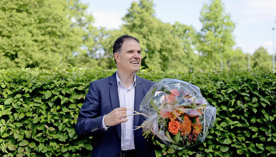 Auf dem Weg in den Regierungsrat: Dino Tamagni. Bild: Zeno Geisseler