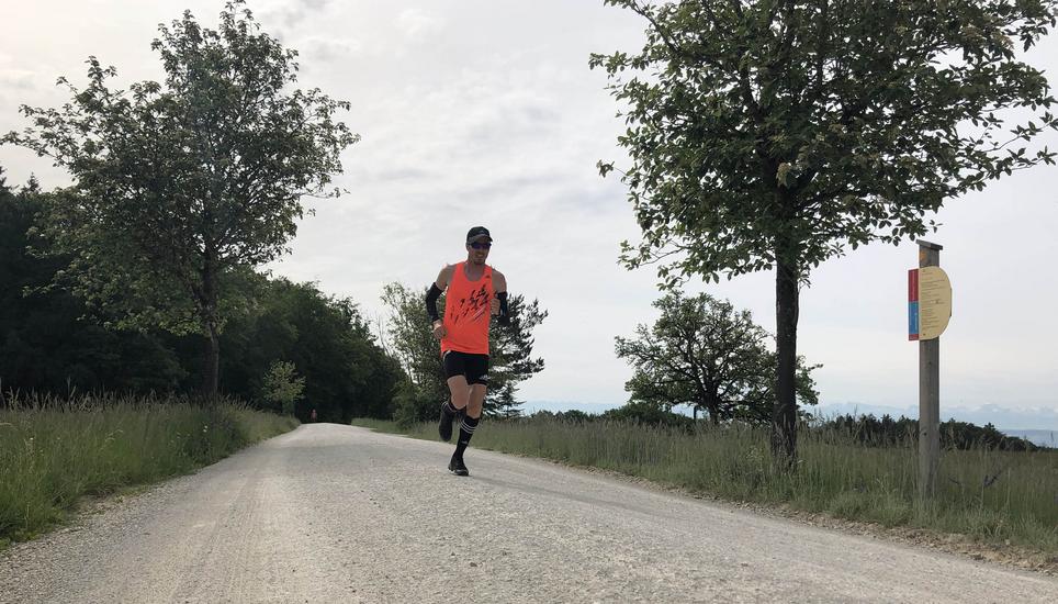 Um kurz nach 6 Uhr heute Morgen ist Kern in Stein am Rhein gestartet. Bild: Radio Munot