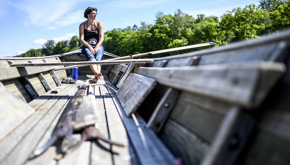 Rund 5000 Jahre: Der Weidling ist wohl einer der ältesten Schiffsbautypen der Welt und wurde auch schon von den Kelten benutzt. Bild: Melanie Duchene