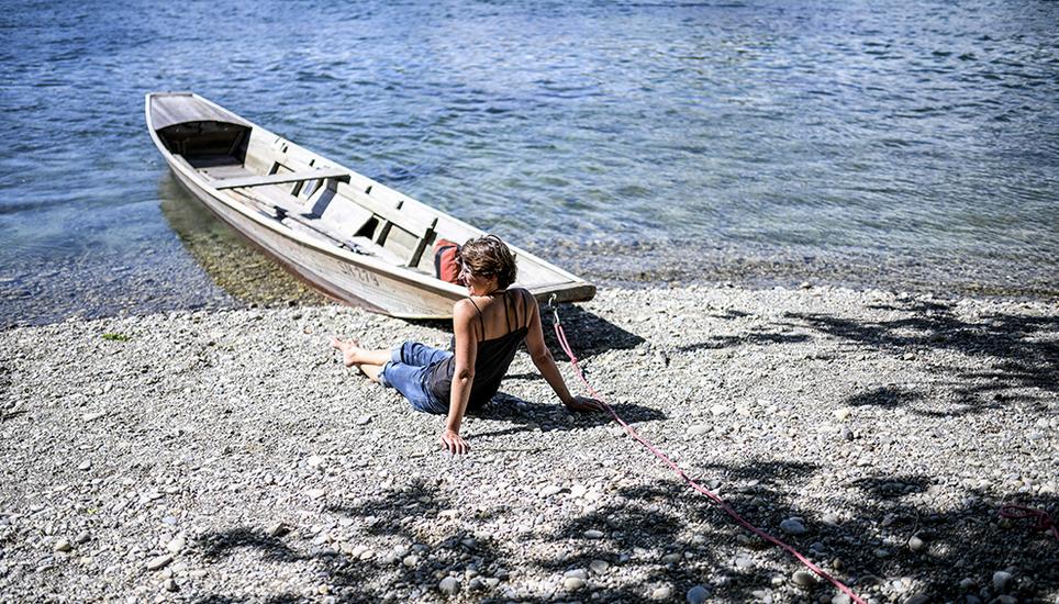 Manchmal darf es auch etwas Entspannung am Ufer sein. Bild: Melanie Duchene