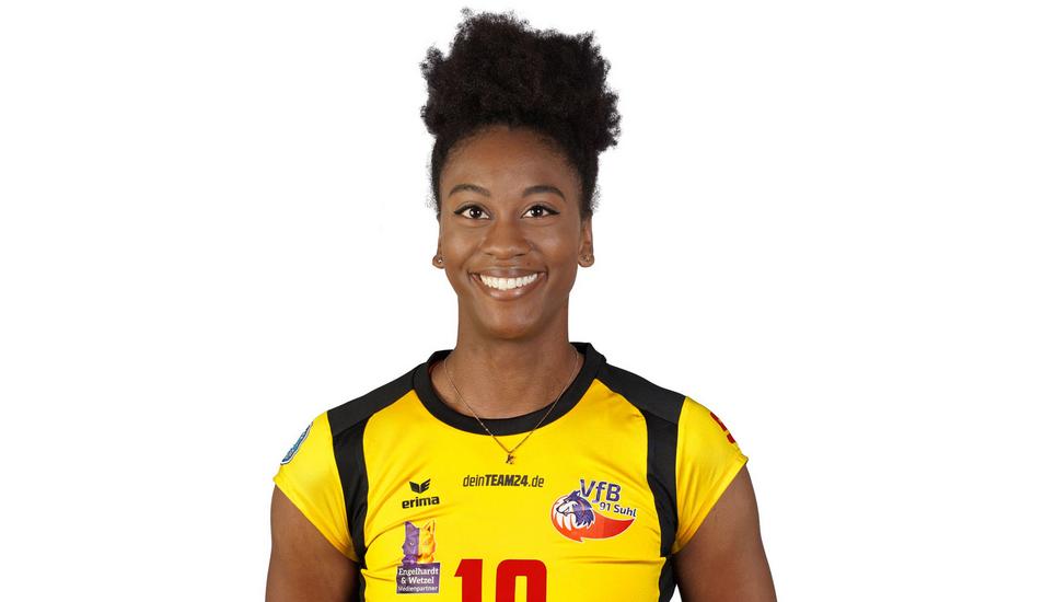 Die 1,90 Meter grosse Karis Watson spielte in der vergangenen Saison in der deutschen Bundesliga beim VFB Suhl Lotto Thüringen. Bild: zvg