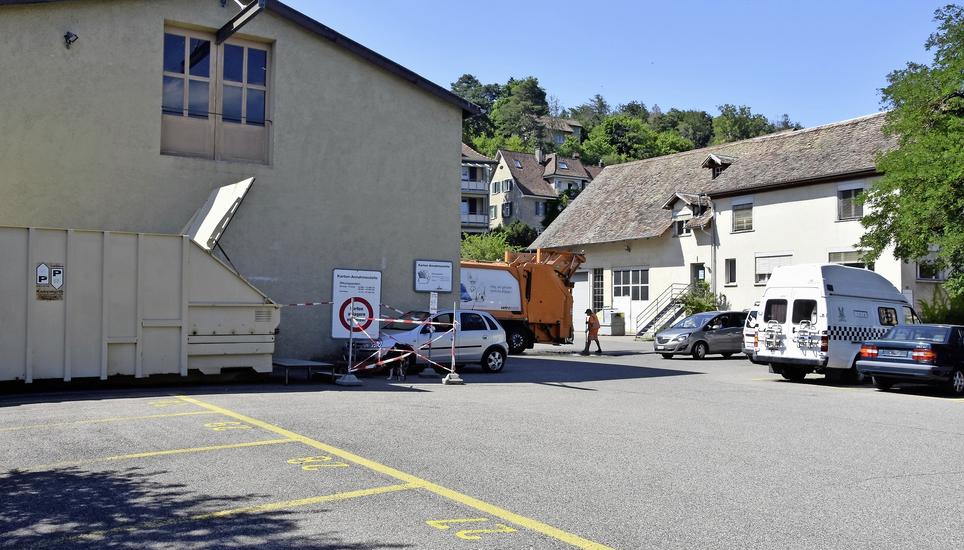 Die Abteilung Entsorgung der Stadt wird das Werkhof-Areal an der Hochstrasse im nächsten Frühling verlassen. Bild: Daniel Jung