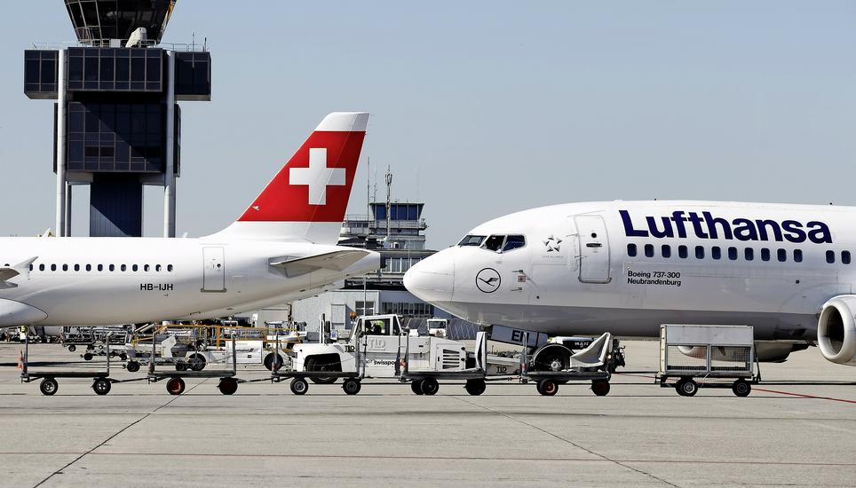 Die Swiss ist ein Tochterunternehmen der Lufthansa – und als solches eng verbunden mit der Firma. Bild: Pixabay