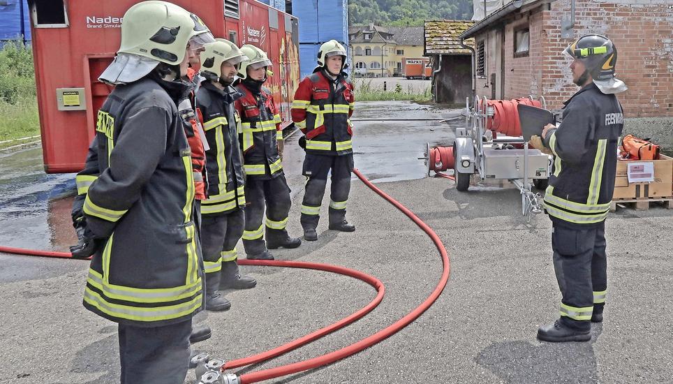 Für Feuerwehr und Zivilschutz soll es ein neues Ausbildungszentrum in Beringen geben. Darüber stimmen wir am 30. August ab. Bild: zvg/Kantonale Gebäudeversicherung