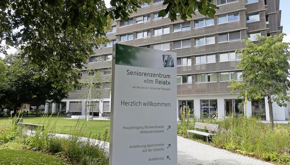 Der Gemeinderat habe die Missstände im Thaynger Seniorenzentrum ignoriert, sagen Einwohnerräte. Bild: TKü