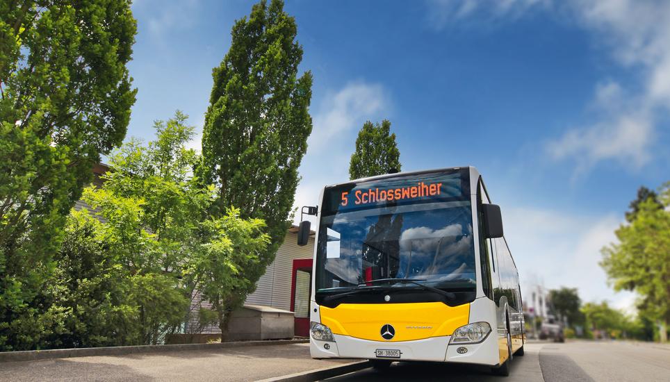 Die Linie 5 fährt ab Sonntag bis zur Haltestelle Schlossweiher. Bild: zVg