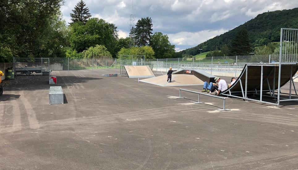Vergangenen Samstag fand der Umzug des Skateparks statt. Bilder: Radio Munot