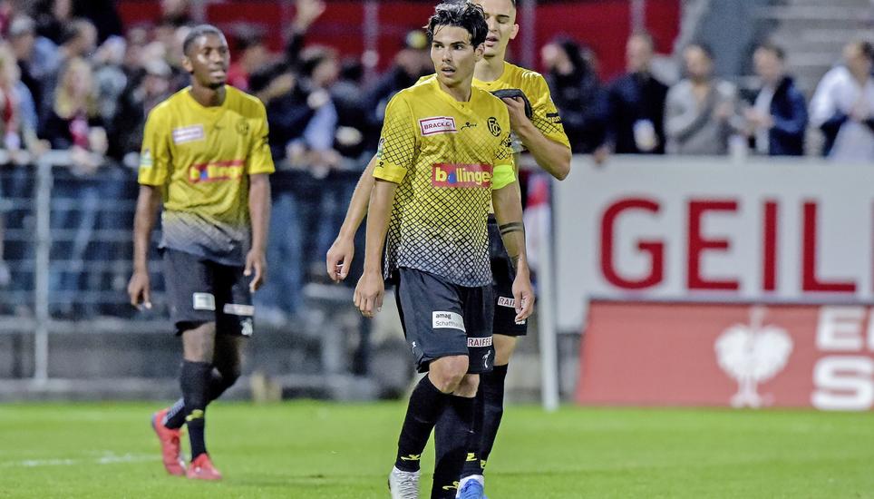 Erinnerung: Luca Tranquilli auf der Schützenwiese als FCS-Captain. Bild: Roger Albrecht