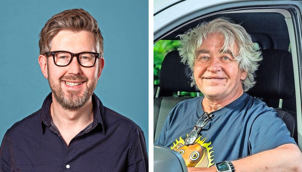 Christian Ulmer (links) und Andreas Hauser wollen Präsident des Stadtschulrats werden.