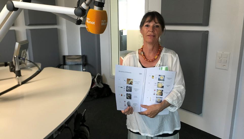 Ihre Bücher unterscheiden sich vor allem durch eine Vielzahl an Bildern von anderen. Bild: Radio Munot