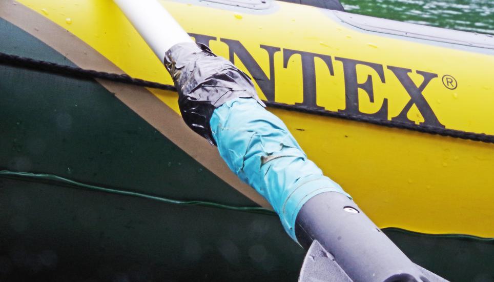 Gebrochenes Ruder vs. Panzertape: 0:1.