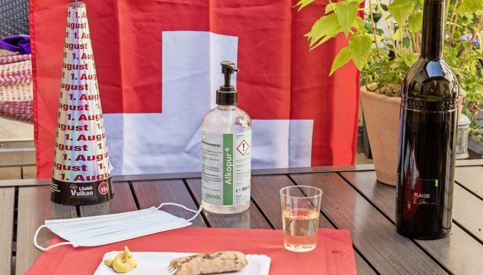 Die Corona-Pandemie nimmt auch Einfluss auf die diesjährigen 1.-August-Festivitäten. Bild: Daniel Thüler
