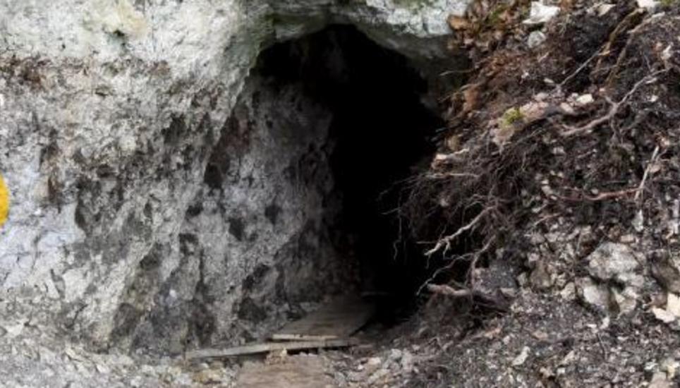 In der Freudentalhöhle wurde ohne Bewilligung nach archäologischen Kulturgütern gegraben. Bild: SHPol