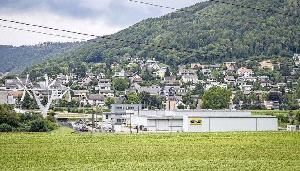 Auf dem EKS-Werkhof in Beringen soll das neue Ausbildungszentrum gebaut werden. Bild: Melanie Duchene