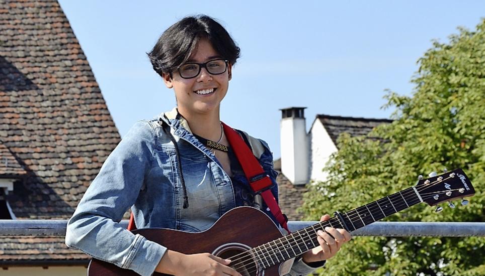 Melanie Dold tritt heute Donnerstag an den Street Music Nights auf. BILD ANNINA SCHMUKI