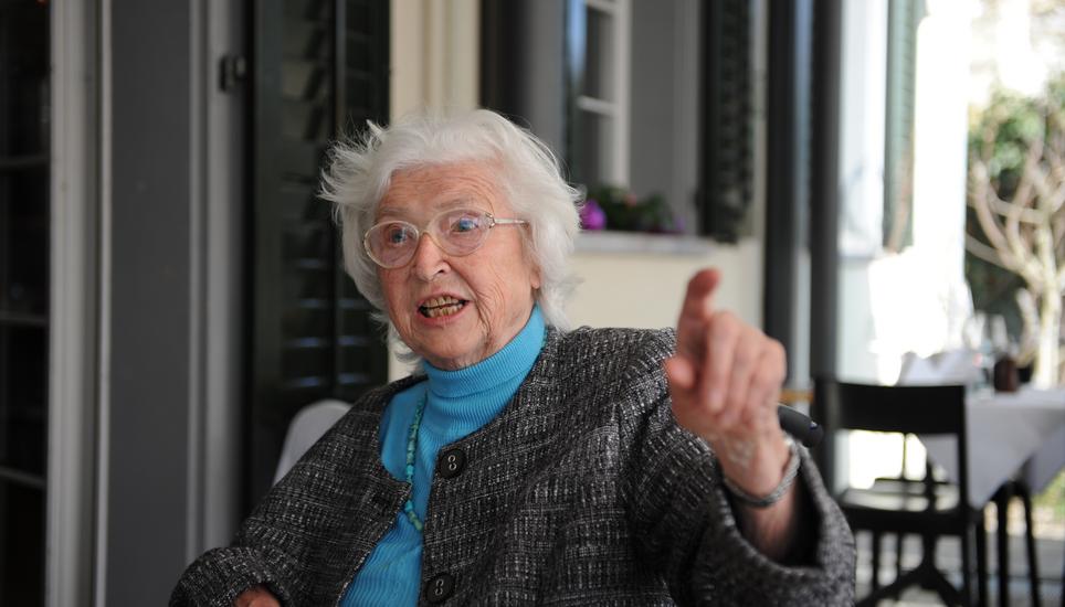 Esther Bührer war bis 1991 Mitglied im Ständerat. Archivbild: Selwyn Hoffmann