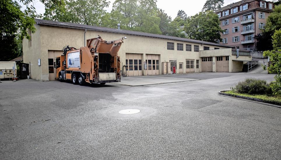 Das Werkhof-Areal an der Hochstrasse kann mit hochwertigen Wohnungen überbaut werden. Bild: Roberta Fele