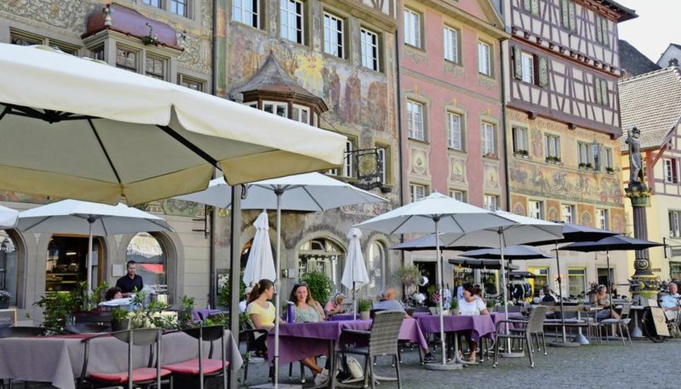 Auch die Steiner Gastronomen und ihre Gäste sollen von der neuen Vorteilskarte profitieren können. Bild: Thomas Martens