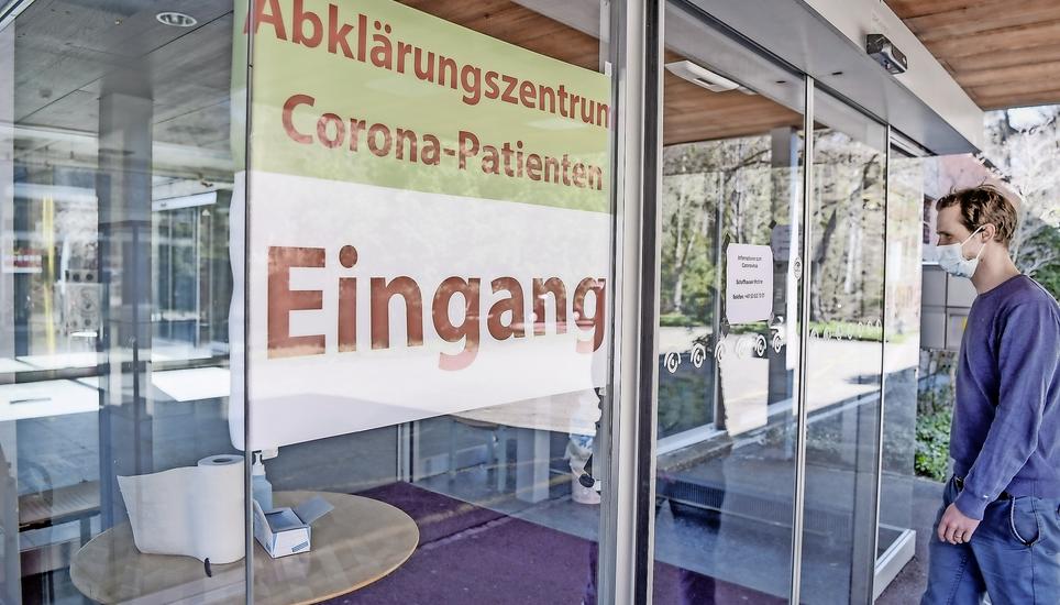 Auch im Kantonalen Testzentrum werden wieder deutlich mehr Tests durchgeführt, seit der Bundesrat die Zertifikatspflicht eingeführt hat. Bild: Melanie Duchene