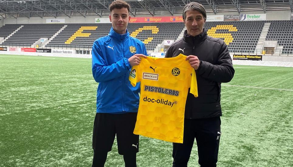 Gian Wick soll beim FCS die Abwehr verstärken. Bild: FCS/zvg