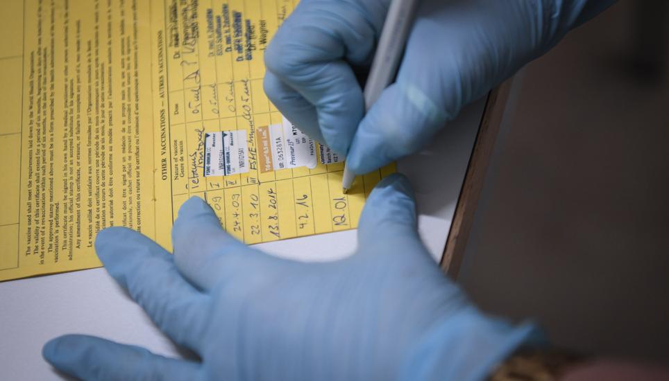 Im Juni soll es für Geimpfte und Immunisierte ein Impfzertifikat geben. Bild: Roberta Fele