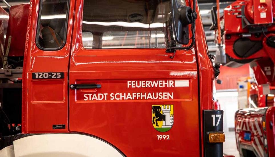Die Feuerwehr konnte den Brand rasch unter Kontrolle bringen und komplett löschen. Bild: Melanie Duchene