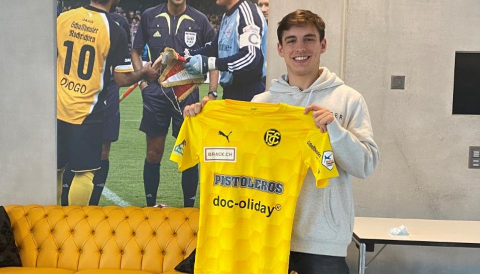 Axel Müller wird die Trikotnummer 20 auf dem Rücken tragen. Bild: zVg/FCS